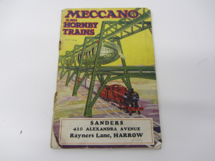 Meccano and Hornby Trains Products Catalogue 1935/36