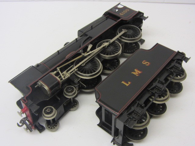 Stop the Drop Auction - Bassett-Lowke Gauge 0 Clockwork LMS Black 4-6-0 ...