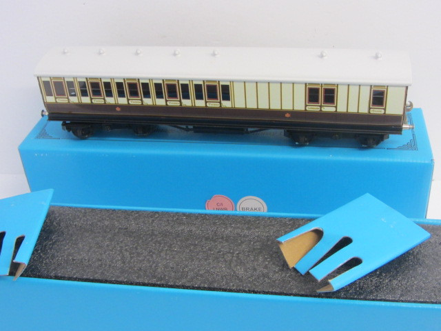 Stop the Drop Auction - ACE Trains Gauge 0 LNWR Coach Boxed