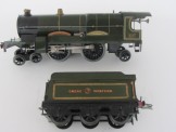 Hornby Gauge 0 Clockwork Great Western "Caerphilly Castle" Locomotive and Tender