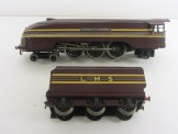 Very Rare Bassett-Lowke Gauge 0 Electric LMS Maroon Streamlined 4-6-2 "Duchess of Gloucester" Locomotive