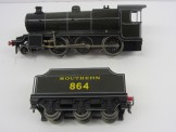 Bassett-Lowke Gauge 0 12vDC SR 2-6-0 Mogul Locomotive and Tender