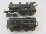 Rare Bassett-Lowke Gauge 0 CR 4-4-0 Dunalastair Locomotive and Tender