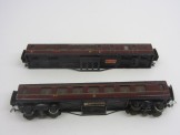 2 Exley 00 Gauge LMS Bogie Coaches