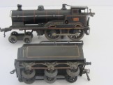 Bing/Bassett-Lowke Gauge 0 Clockwork LNWR 4-4-0 "George The Fifth" Locomotive and Tender