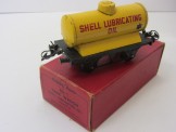 Postwar Hornby Gauge 0 No1 "Shell Lubricating Oil" Tank Wagon Boxed