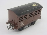 Postwar Hornby Gauge 0  LMS No1 Cattle Truck