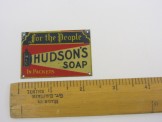 Miniature Tinplate Advertising Sign