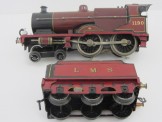 Bassett-Lowke Gauge 0 12v DC LMS 4-4-0 Compound Locomotive and Tender 1190