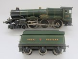 Rare Marklin/Bassett-Lowke Gauge 0 12v DC Great Western 4-6-0 "King George V" Locomotive and Tender