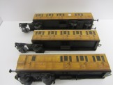 Commercially Built Gauge One LNER Teak Suburban 3-Car Articulated Set