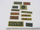 12 Tinplate Advertising Signs