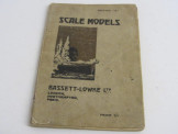 Very Rare and Early c1909 Nov. Bassett-Lowke Scale Models Section A Catalogue