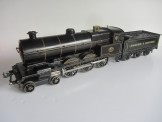 Rare Bing Gauge One Clockwork Lancashire & Yorkshire 4-6-0 Locomotive and Tender