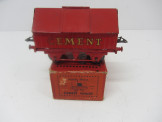 Hornby Gauge 0 Cement Wagon Boxed