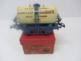 Hornby Gauge 0 "United Dairies" Milk Tank Wagon Boxed