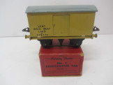 Postwar Hornby Gauge 0 No1 LMS Goods Van Boxed