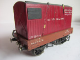 Well Made Gauge 0 Wood Construction Container Wagon