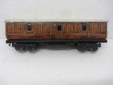 Scarce Marklin Gauge 0 GNR Full Brake Bogie Coach 2876