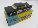 Corgi Toys 223 Chevrolet "State Patrol" Boxed