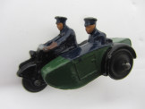 Dinky Toys 42b Police Motorcycle Patrol