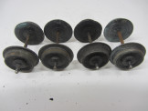 Set of Hornby Gauge 0 Bogie Coach Wheels and Axles