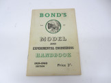 Bonds Model and Experimental Engineering Handbook 1959-1960