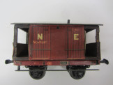 Leeds Gauge 0 Wood and Paper Litho NE Brake Van