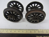 Set of 4 Early Bing Driving Wheels with Axles