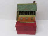 Postwar Hornby Gauge 0 No2 Signal Cabin Boxed