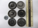 Various Hornby Gauge 0 Wheels