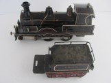 Very Rare Early Marklin Gauge one Live Steam LNWR 4-4-0 Locomotive and Tender