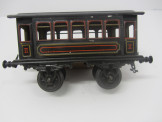 Bing Gauge One Continental Blue 4-wheeled Passenger Coach