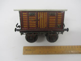 Early Bing Gauge One Continental Luggage Van