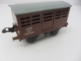 Postwar Hornby Gauge 0 No1 LMS Cattle Truck