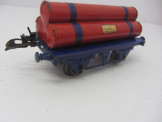 Hornby Gauge 0 Blue Chassis Gas Cylinder Wagon