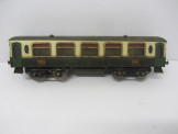 Early Hornby Gauge 0 Green and Cream No2 Pullman Coach