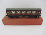 Hornby Gauge 0 No2 LMS 1/3rd Corridor Coach Boxed