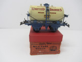 Hornby Gauge 0 "United Dairies" Tank Wagon Boxed