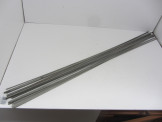 18 Bassett-Lowke 36 inch lengths of Steel Rail