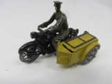 Diecast AA Motorcycle Patrol