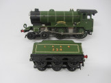 Early Hornby Gauge 0 C/W NE "Yorkshire" Locomotive and Tender 234