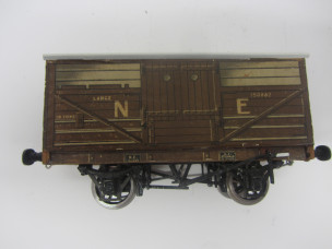 Stedman Gauge 0 Wood and Paper Litho NE Cattle Wagon