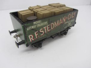 Stedman Gauge 0 Wood and Paper Litho "R F Stedman & Co Ltd" Private Owner Open Wagon