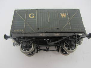 Early Postwar Leeds/Stedman Gauge 0 Wood and Paper Litho GW Luggage Van