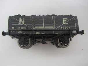 Early Postwar Leeds/Stedman Gauge 0 Wood and Paper Litho NE Open Wagon