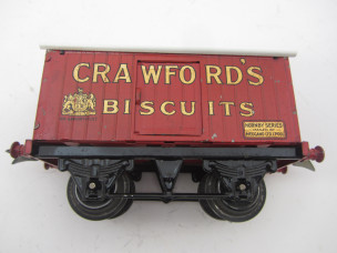 Hornby Gauge 0 "Crawfords Biscuits" Van