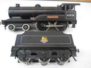 Bassett-Lowke Gauge 0 12v DC 2-Rail Electric BR Black "Princess Anne" Locomotive