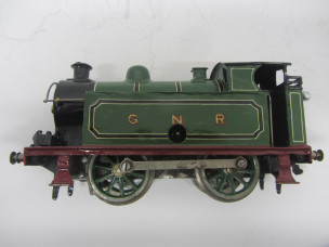 Bassett-Lowke Gauge 0 C/W 0-4-0 GNR Tank Locomotive