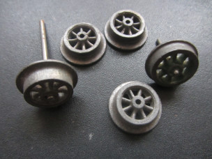 5 Bassett-Lowke Gauge 0 Bogie Wheels